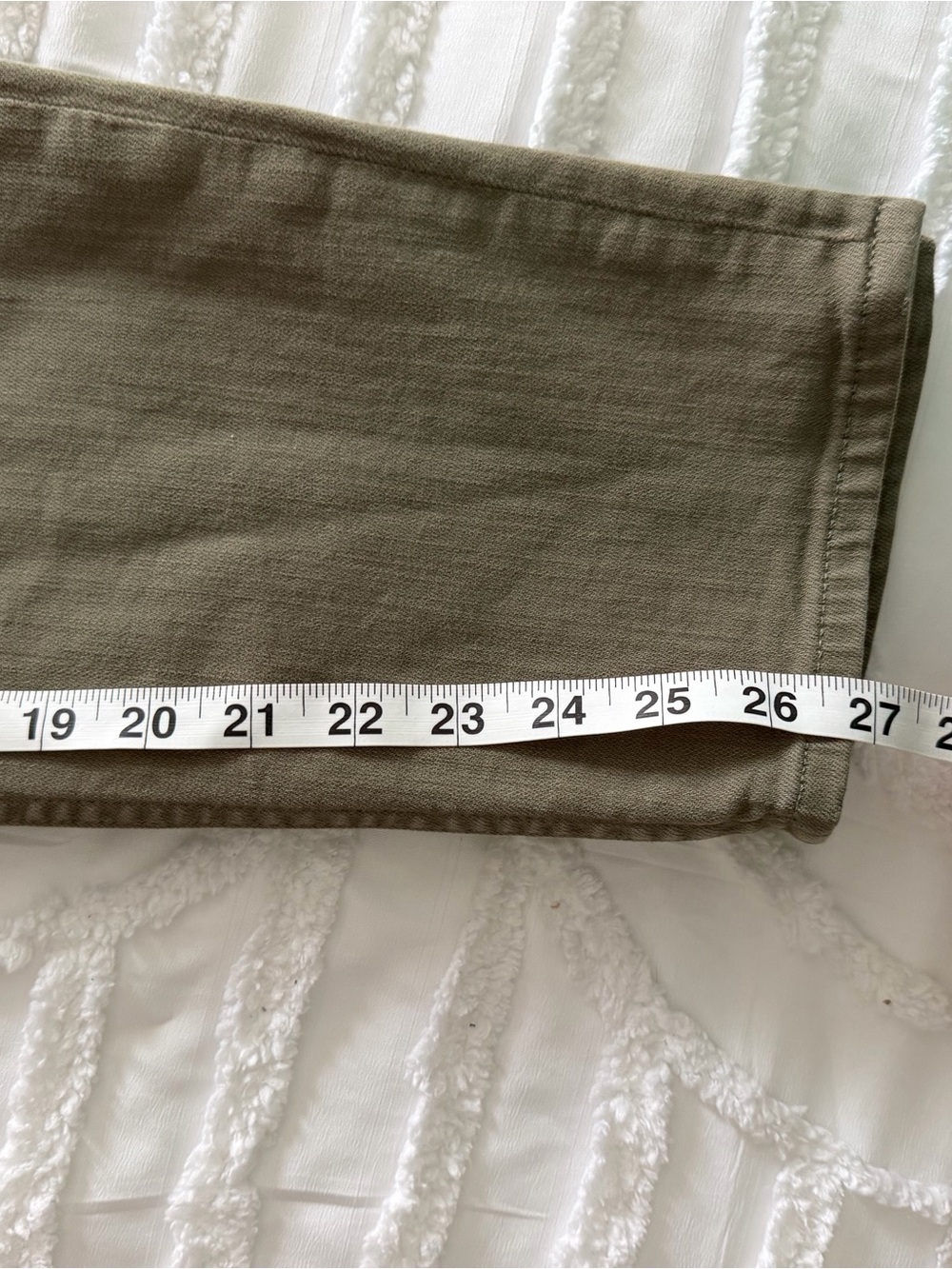 Athleta Olive Green Jeans - Picture 8 of 9